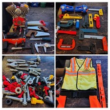 Black and Decker Kids Pretend Toy Tools  Craftsman  Kid Connect  Costume Lot