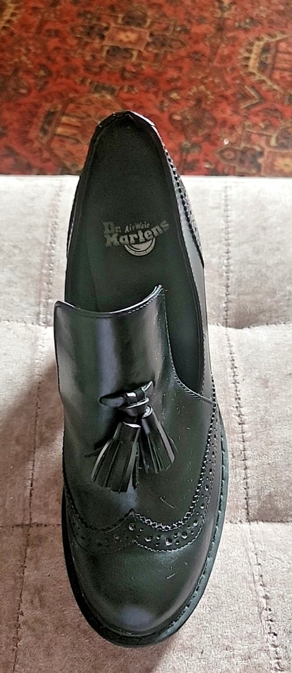 Dr Martens Jessyca Black Leather Heeled Brogues UK4 - Worn Once image 8