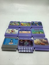 Lot of 9 V tech V Smile Motion Cartridge Games Thomas, Batman Elmo Scooby Doo