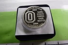 2004 GAME MICHIGAN WOLVERINES OHIO STATE OWN OUR BUTTS 999 SILVER COIN CASE 9MS5