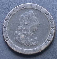 1797 George III Cartwheel Penny Copper Georgian Coin Lot E26