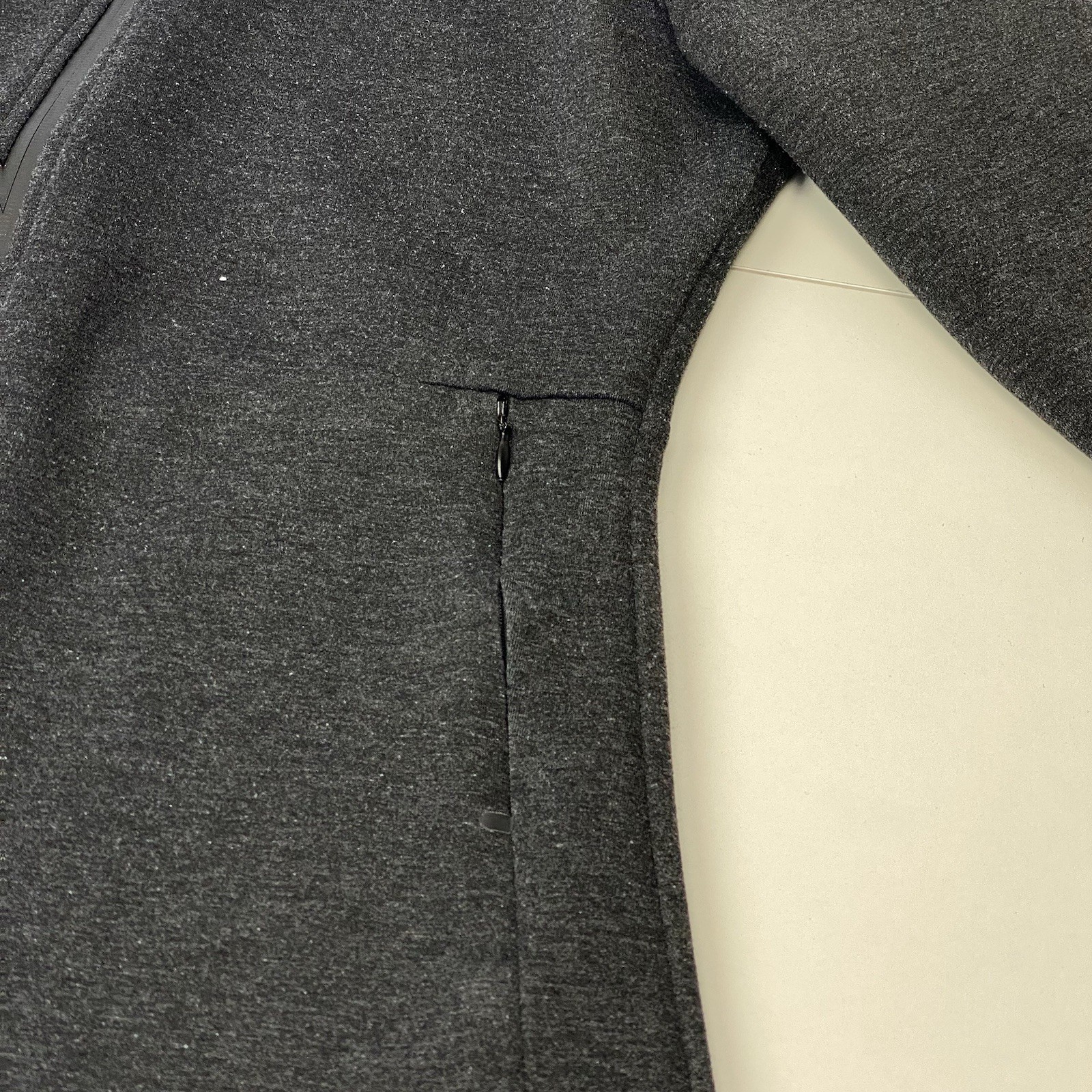 Champion Womans S Small Solid Dark Gray Full Zip … - image 8