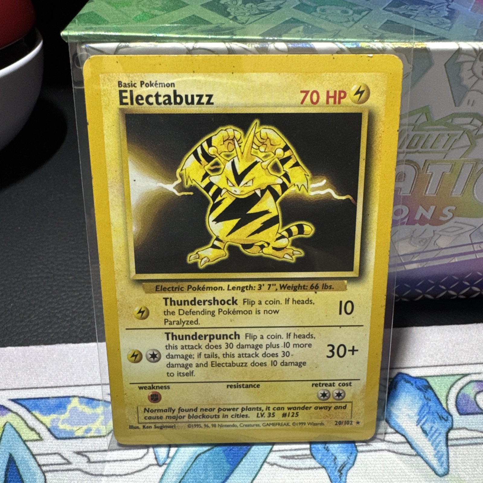 Electabuzz 020/102 Base Set Regular