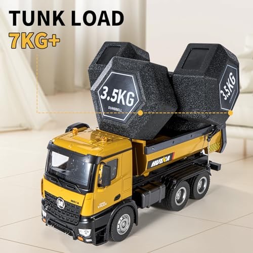 その他 Rc dump RC Dump Truck Toy, 10CH Remote Control Dump Truck for Boys