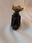 Count von Buquoy Hyalith Bohemian Perfume Bottle 1820s Gild Chinoiserie — photo 7