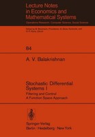 Stochastic Differential Systems I A. V. Balakrishnan