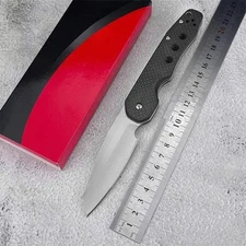 High Quality Mini C240 Folding Knife G10 Handle Camping Survival Knife