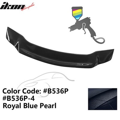 Fits 13-15 Honda Civic 9th Gen R Style Trunk Spoiler ABS #B536P Royal Blue Pearl