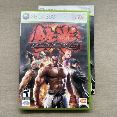 Tekken 6 (Microsoft Xbox 360 2009) Six CLEAN Complete Manual