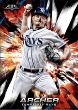 2018 Topps Fire #52 Chris Archer - BB