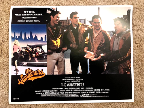 Affiche The Wanderers 1979 Quad Print 30x40 Ken Wahl Karen Allen Neuve