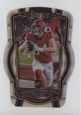 2022 Panini Select Club Level Silver Prizm Die-Cut Teagan Quitoriano #263 11py