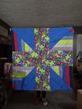 Handmade Dinosaur Baby Blanket.