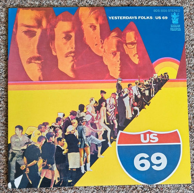 U.S. 69  -  Yesterdays Folks - US psychedelic Band 1969 ,Buddah Records BDS 5035
