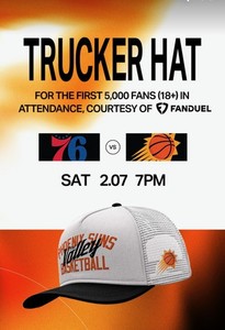 Phoenix SUNS NBA Trucker Hat "The Valley" NEW