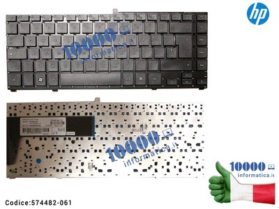 Tastiera Italiana Per Notebook HP 350 G1/G2 (Layout ITA, 347mm) - Sostituisce 758027-061 - 3