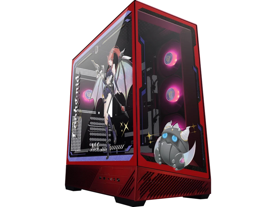MSI PANO 130R MLG EDITION - ATX Mid-Tower Gaming PC Case - 270-degree Tempered - Image 3 of 4