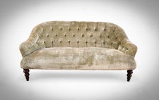 Gorgeous Tetrad Aberlour 2 Seater Midi Sofa Champagne Villandry Velvet ??
