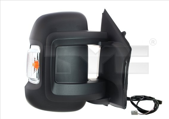 Fits TYC O�WIETLENIE 309-0176 FT DCATO III 2006-ON MIRROR LH ELEC W/BLINKER 16W