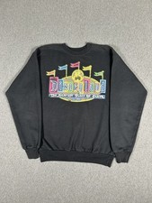 Disneyland Sweatshirt Women s Black Happiest Place Est 1955 Hanes S