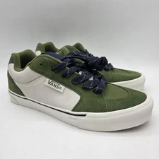 Vans Chukka Push Skateboard Shoes Men Size 11 Green Suede Comfort Sneakers NEW