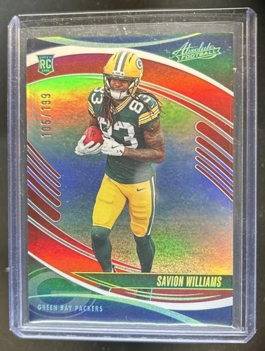2025 Panini Absolute Savion Williams Base (RAW)