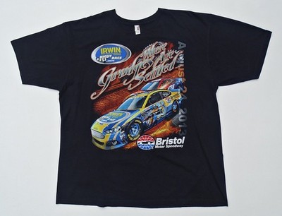 Bristol Motor Speedway Mens 3XL Shirt : Irwin Tools Night Race Aug. 24, 2013