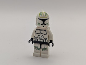 LEGO Star Wars Green Clone Trooper Horn Company Minifigure 7913 SW0298 Jetpack