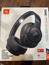 JBL Tune 770NC Noise-Cancelling Wireless Over-Ear Bluetooth Headphones Black