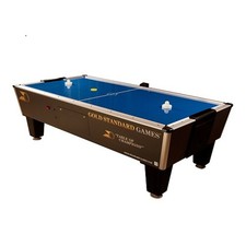 Tournament Pro Air Hockey Table - 8' - Dark Blue - Free Play - Side Score