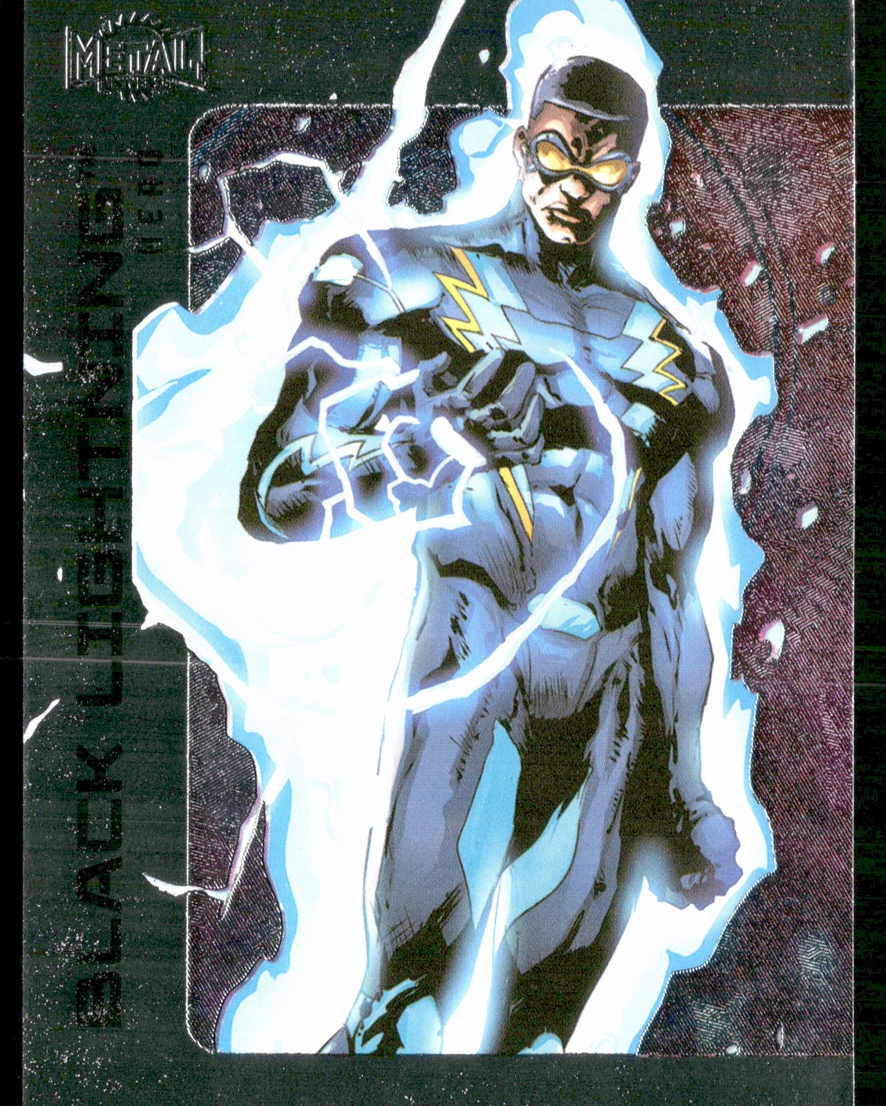 2025 Skybox Metal Universe Batman Black Lightning #38