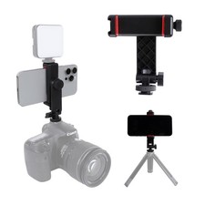 Phone Tripod Mount Adapter 360  with Cold Shoe 1/4 Inch