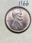 1909-VDB LINCOLN WHEAT CENT, VERY HIGH GRADE AU, Almost Uncirculated #1166