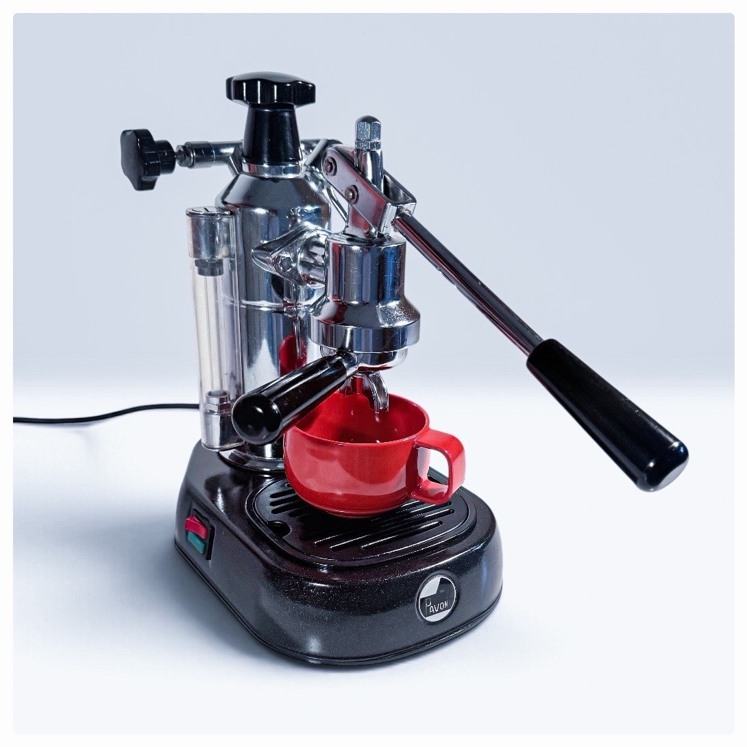 Macchina Caffè Elettrica a Leva Vintage La Pavoni Europiccola Seconda Serie 1997