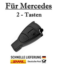 1x Ersatz Autoschl&uuml;ssel Geh&auml;use f&uuml;r Mercedes 2-Tasten PKW Fernbedienung - KS09F