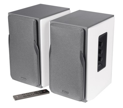 Elegante 2.0 Stereo-Regal-Bluetooth-Lautsprecher R1380DB von Edifier in Weiß