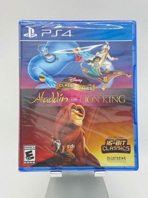 Classic Games: Aladdin and The Lion King (PS4 PlayStation 4) Brand New Sealed