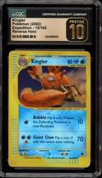 Kingler 015/165 Expedition Base Set Reverse Holo Rare