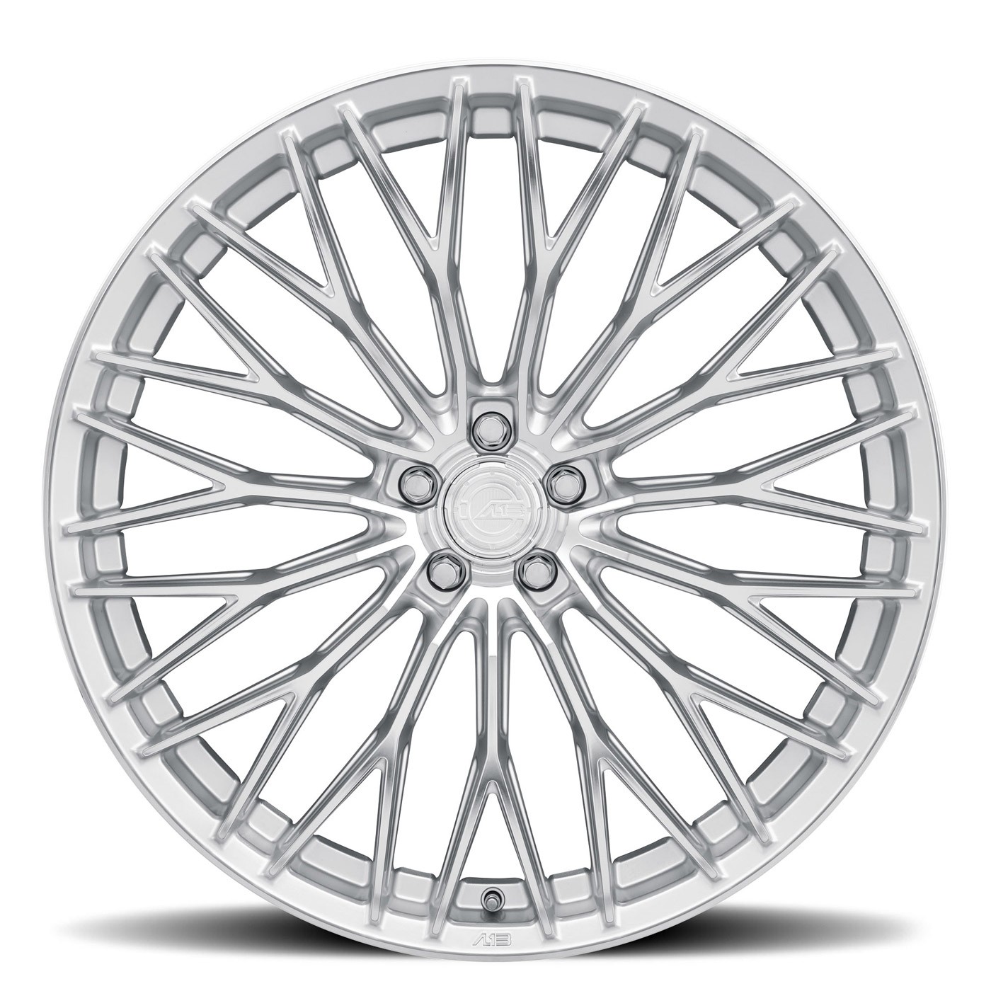 22" AL13 FR100 Silver 22x9 22x10.5 Concave Wheels Fits Bentley Continental