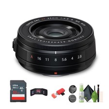 Fujifilm XF23mm F2.8 R WR Lens Black Bundle
