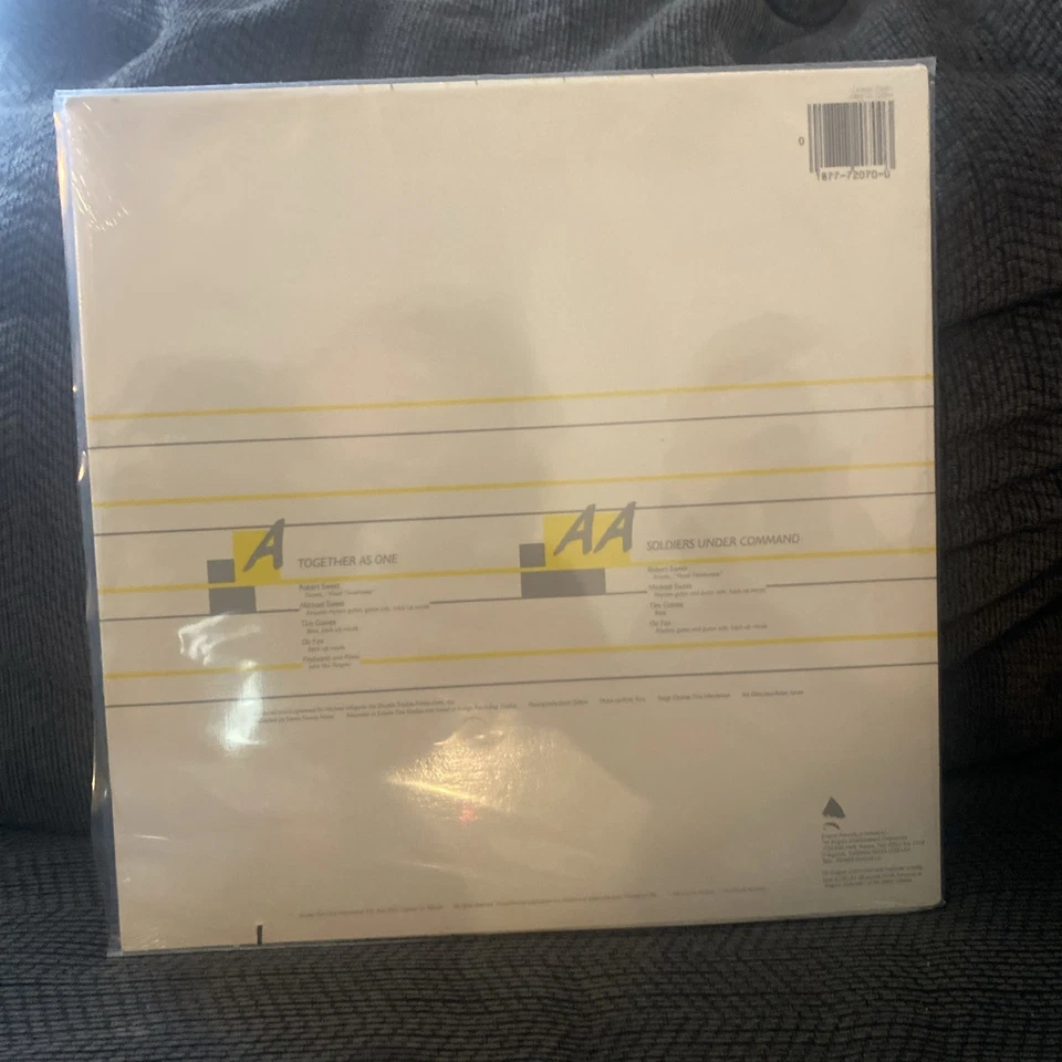STRYPER-TOGETHER AS ONE-12" SINGLE VINYL  SEALED WITH HYPE STICKER - Image 2 of 3