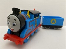 Thomas the Tank Engine Motorized Train Fisher-Price 2021 Engine And Car Tested