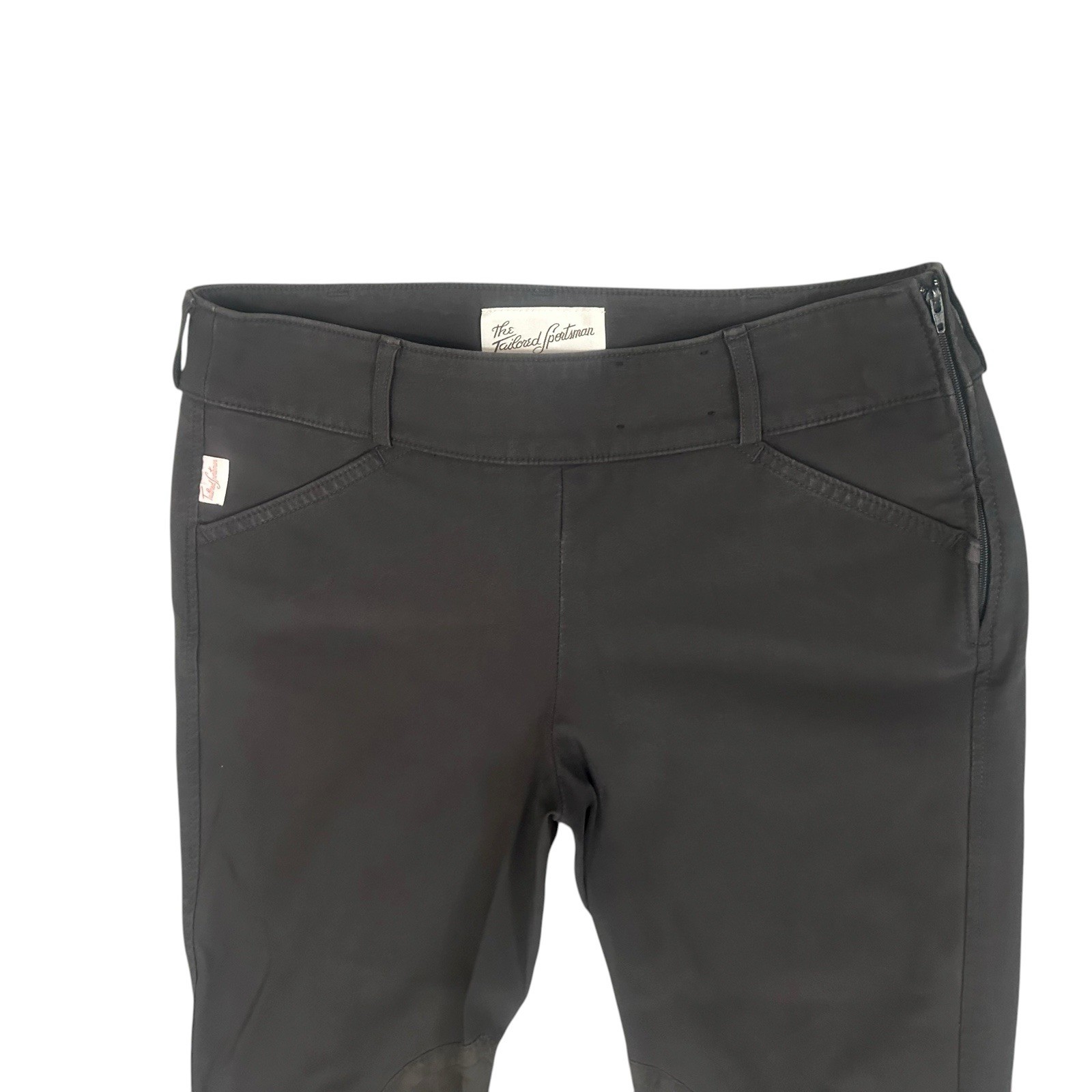 The Tailored Sportsman English Riding Pants Women's 28x26 Equestrian Gray Horse