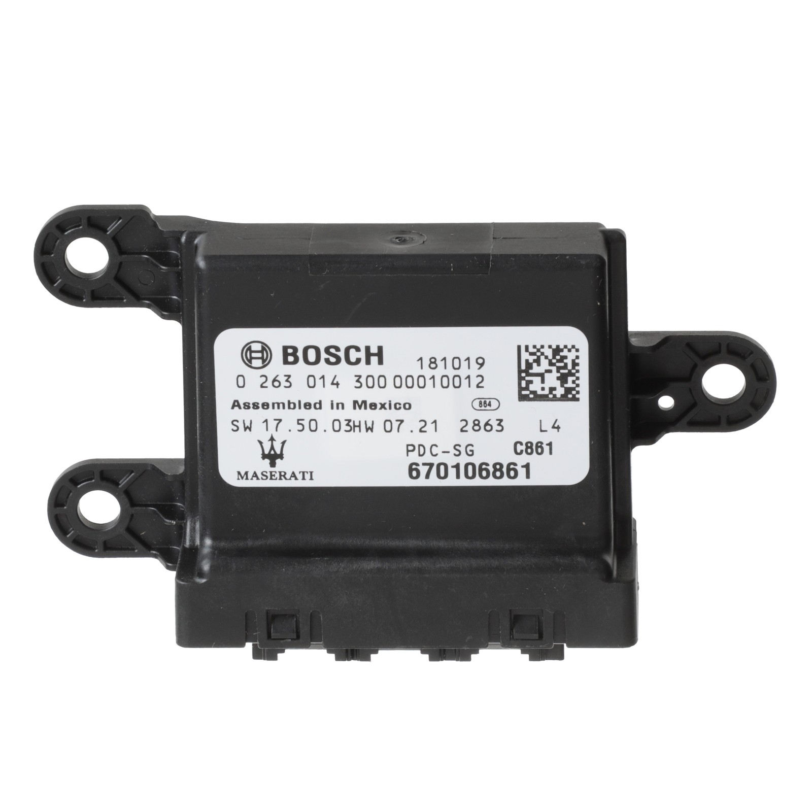 GENUINE MASERATI 2017-2020 Levante BOSCH Park Sensor Control Module 670106861