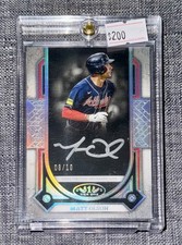 MATT OLSON /10 AUTO ON-CARD 2024 TOPPS TIER ONE PRIME PERFORMERS SILVER INK