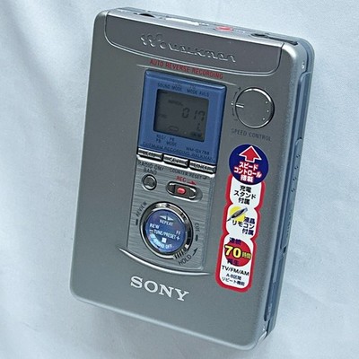 SONY WM-GX788 2003 Silver Recording Walkman Cassette Player From