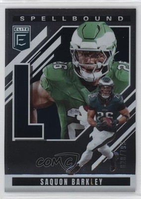 2025 Panini Donruss Elite Spellbound 620/799 Saquon Barkley #5 3c2