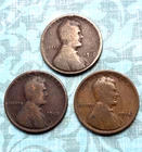 AMAZING old 1910,1912,1914 all "P" Lincolns in pretty "CAMEO" form