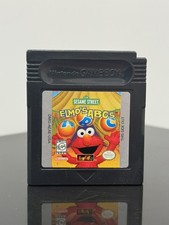 Sesame Street: Elmo's ABCs (Nintendo Game Boy Color 1998)  Cartridge Only Tested