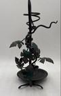 Black Wrought Iron Metal Grape Vine Leaf Barware Wine Aerator Dispenser Holder — photo 7